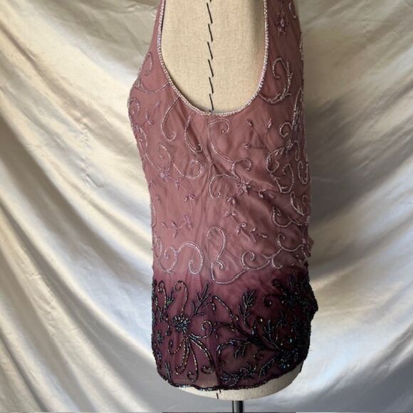 Newport News pink ombre sequin fairy top - Picture 5 of 8